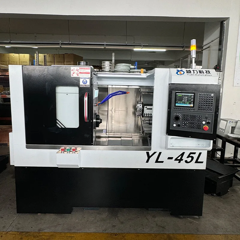 Slant Bed CNC Lathe cum Servo Turret et Tailstock